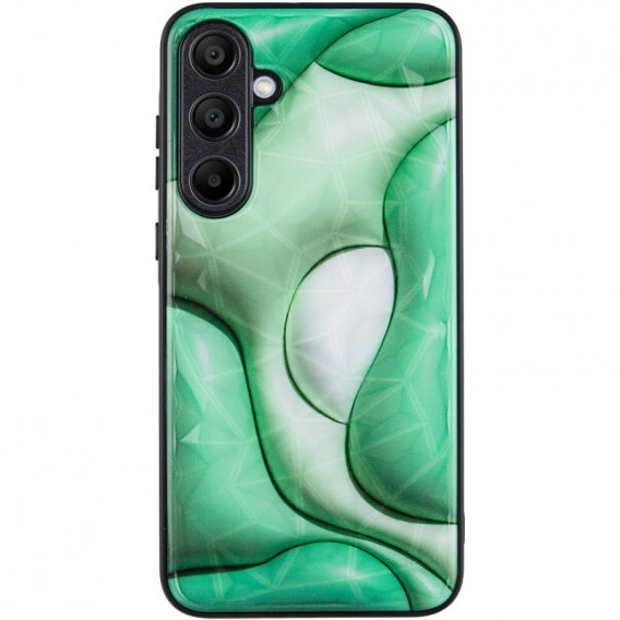 TPU+PC чехол Prisma BubbleGum для Samsung Galaxy A35 3D Green