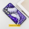 TPU+PC чехол Prisma BubbleGum для Xiaomi Redmi Note 13 Pro 4G / Poco M6 Pro 4G 3D Blue