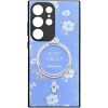 TPU+PC чехол Secret Garden with MagFit для Samsung Galaxy S24 Ultra Lilac