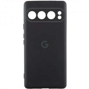 Чохол Silicone Cover Lakshmi Full Camera (AAA) with Logo для Google Pixel 9 Pro XL Чорний / Black