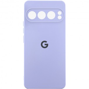 Чохол Silicone Cover Lakshmi Full Camera (AAA) with Logo для Google Pixel 9 Pro XL Бузковий / Dasheen