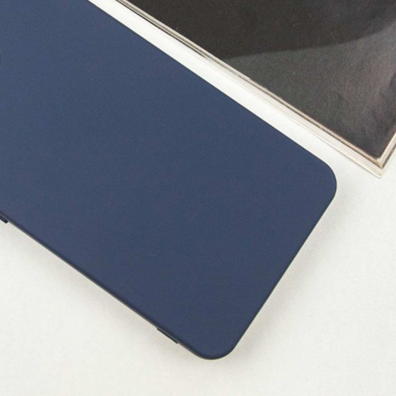 Чехол Silicone Cover Lakshmi Full Camera (AAA) with Logo для Google Pixel 9 Pro XL Темно-синий / Midnight blue