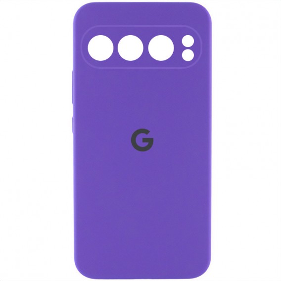 Чохол Silicone Cover Lakshmi Full Camera (AAA) with Logo для Google Pixel 9 Pro XL Фіолетовий / Amethyst