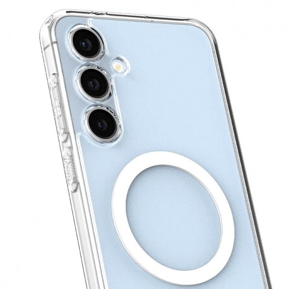 Чехол SGP Ultra Hybrid (MagFit) для Samsung Galaxy S25 Прозрачный