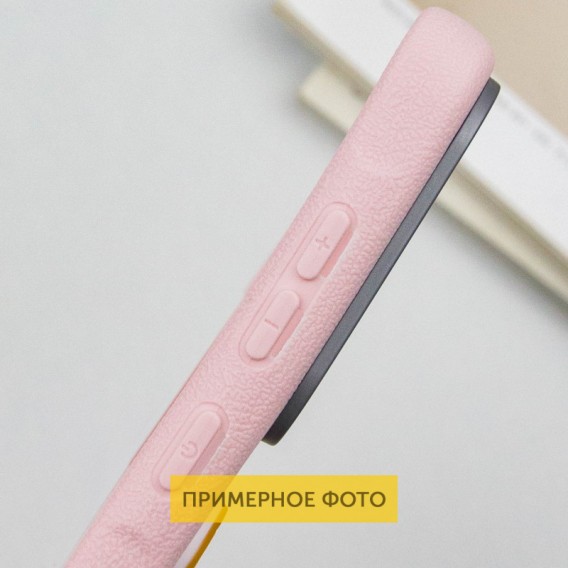 Чехол TPU Leather Toys для Xiaomi Redmi A3 Coffee / Pink