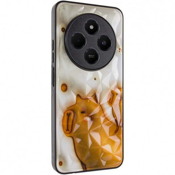 TPU+PC чехол Prisma Fluffie для Xiaomi Redmi 14C / Poco C75 Capybara