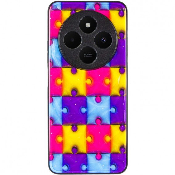 TPU+PC чехол Prisma Fluffie для Xiaomi Redmi 14C / Poco C75 Puzzle
