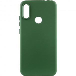 Чехол TPU GETMAN Liquid Silk для Huawei P Smart+ (nova 3i) Зеленый / Dark green