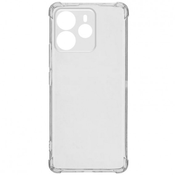 TPU чехол GETMAN Ease logo усиленные углы Full Camera для Xiaomi Redmi Note 14 5G Бесцветный (прозрачный)