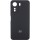 Чохол Silicone Cover Lakshmi Full Camera (AA) with logo для Xiaomi Redmi 13C / Poco C65 Чорний / Black