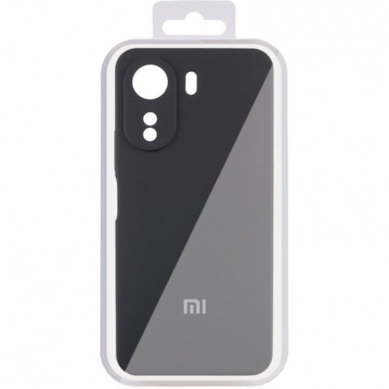 Чехол Silicone Cover Lakshmi Full Camera (AA) with logo для Xiaomi Redmi 13C / Poco C65 Черный / Black