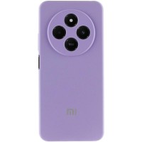 Чохол Silicone Cover Lakshmi Full Camera (AA) with logo для Xiaomi Redmi 14C / Poco C75 Бузковий / Dasheen