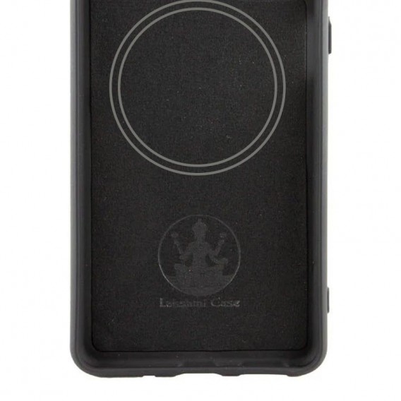 Чехол Silicone Cover Lakshmi Full Camera (AA) with MagFit для Samsung Galaxy S24 FE Черный / Black