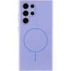 Чехол Silicone Cover Lakshmi Full Camera (AA) with MagFit для Samsung Galaxy S24 Ultra Сиреневый / Dasheen