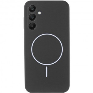 Чехол Silicone Cover Lakshmi Full Camera (AA) with MagFit для Samsung Galaxy S25+ Черный / Black