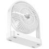 Настольный вентилятор Hoco HX65 ultra-thin desktop fan 2000 mAh White