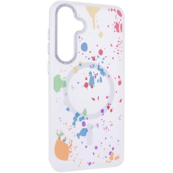 Чохол TPU+PC Flush with MagSafe для Samsung Galaxy S24 FE White