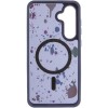 Чехол TPU+PC Flush with MagSafe для Samsung Galaxy S24 FE Dark blue
