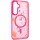 Чохол TPU+PC Flush with MagSafe для Samsung Galaxy S24 FE Barbie Pink