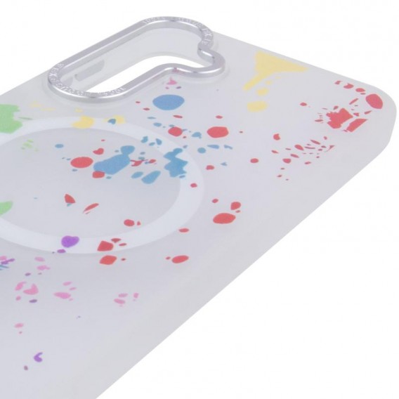 Чехол TPU+PC Flush with MagSafe для Samsung Galaxy S24+ / S25+ White