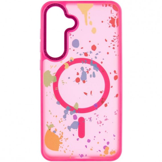 Чохол TPU+PC Flush with MagSafe для Samsung Galaxy S24+ / S25+ Barbie Pink