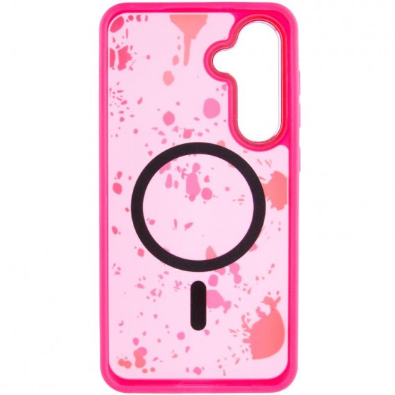 Чохол TPU+PC Flush with MagSafe для Samsung Galaxy S24+ / S25+ Barbie Pink