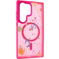 Чохол TPU+PC Flush with MagSafe для Samsung Galaxy S25 Ultra Barbie Pink