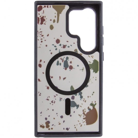 Чехол TPU+PC Flush with MagSafe для Samsung Galaxy S25 Ultra Titanium black