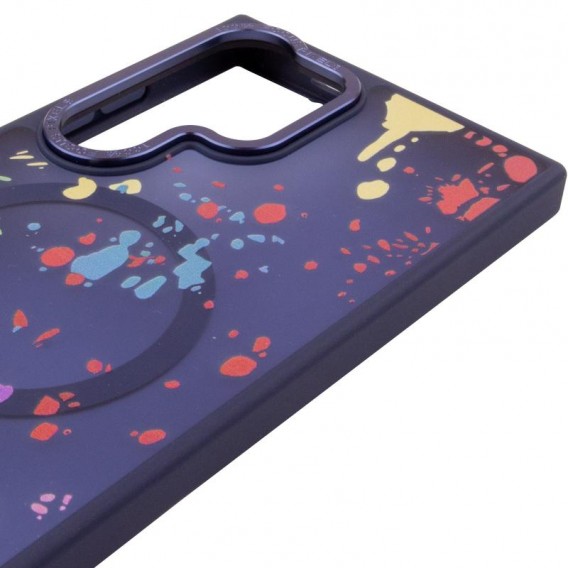 Чохол TPU+PC Flush with MagSafe для Samsung Galaxy S25 Ultra Dark blue