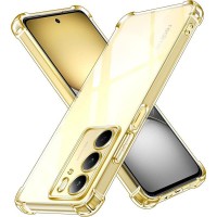 TPU чехол GETMAN Ease logo усиленные углы Full Camera для Realme C75 / C75x Бесцветный (прозрачный)