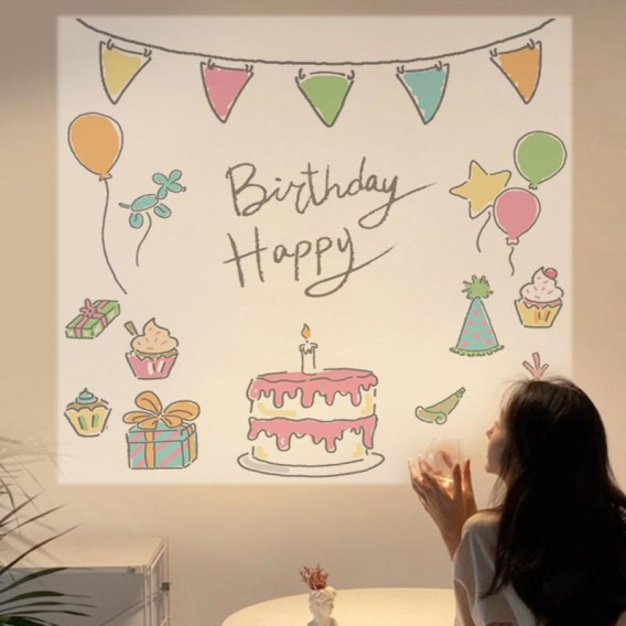 Детский проектор-светильник ME-235 Banana White