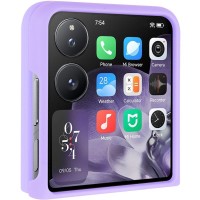 Чохол Foldables Silicone Cover Lakshmi (AAA) для Xiaomi Mix Flip Бузковий / Dasheen