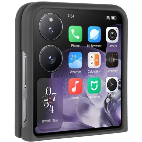 Чохол Foldables Silicone Cover Lakshmi (AAA) для Xiaomi Mix Flip Чорний / Black