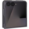 Кожаный чехол Leather Case (AAA) для Samsung Galaxy Z Flip7 Dark Gray