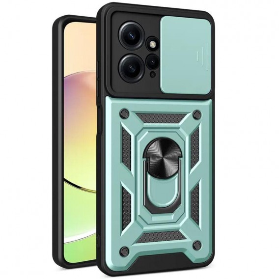 Чохол Ummi Camshield Serge Ring для Xiaomi Redmi Note 12 4G Зелений / Green