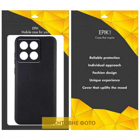 Чехол TPU Epik Black Full Camera для Xiaomi 15 Ultra Черный