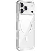 TPU чохол Nillkin Nature Pro Magnetic для Apple iPhone 17 Pro (6.3") Безбарвний (прозорий)