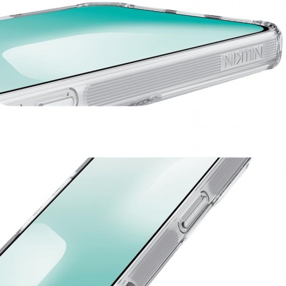 TPU чехол Nillkin Nature Pro Magnetic для Apple iPhone 17 Pro Max (6.9 дюйма) Бесцветный (прозрачный)