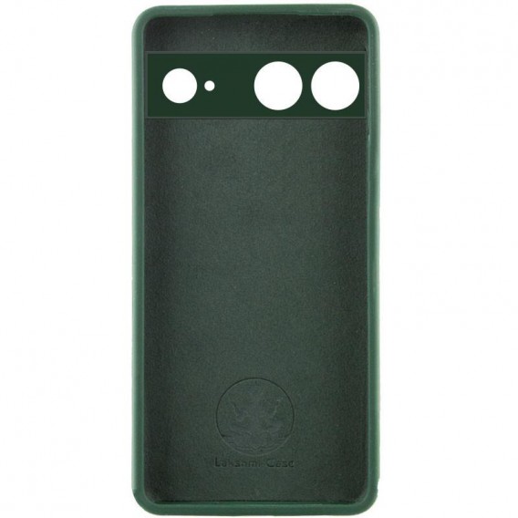 Чохол Silicone Cover Ummi Lakshmi Full Camera (AA) для Google Pixel 7 Зелений / Dark green