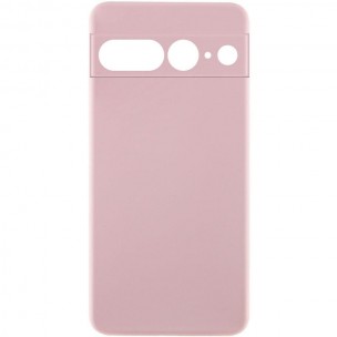 Чехол Silicone Cover Ummi Lakshmi Full Camera (AA) для Google Pixel 7 Pro Розовый / Pink Sand