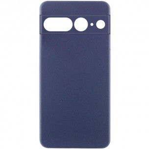 Чехол Silicone Cover Ummi Lakshmi Full Camera (AA) для Google Pixel 7 Pro Синий / Midnight Blue