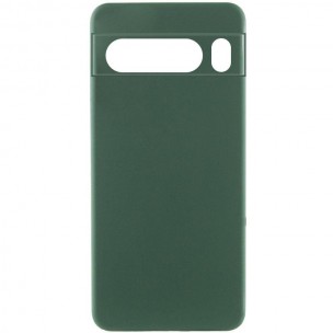 Чохол Silicone Cover Ummi Lakshmi Full Camera (AA) для Google Pixel 8 Pro Зелений / Dark green