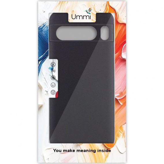 Чехол Silicone Cover Ummi Lakshmi Full Camera (AA) для Google Pixel 8 Pro Черный / Black