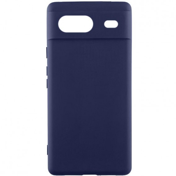 Чохол Silicone Cover Ummi Lakshmi Full Camera (AA) для Google Pixel 8a Синій / Midnight Blue