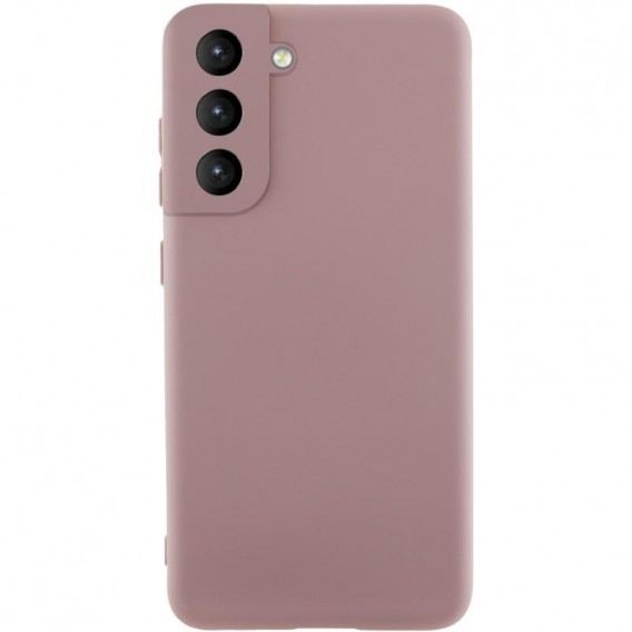 Чохол Silicone Cover Ummi Lakshmi Full Camera (AA) для Samsung Galaxy S21 FE Рожевий / Pink Sand