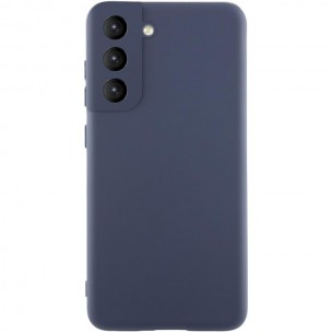 Чехол Silicone Cover Ummi Lakshmi Full Camera (AA) для Samsung Galaxy S21 FE Синий / Midnight Blue