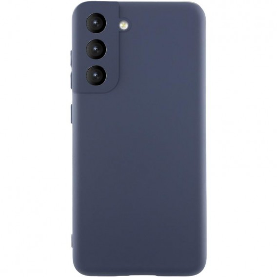 Чехол Silicone Cover Ummi Lakshmi Full Camera (AA) для Samsung Galaxy S21 FE Синий / Midnight Blue