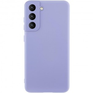 Чехол Silicone Cover Ummi Lakshmi Full Camera (AA) для Samsung Galaxy S21 FE Сиреневый / Dasheen