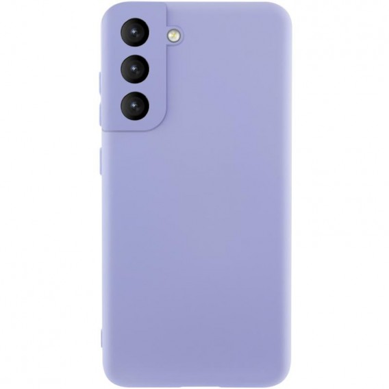 Чохол Silicone Cover Ummi Lakshmi Full Camera (AA) для Samsung Galaxy S21 FE Бузковий / Dasheen
