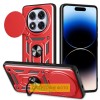 Чехол Ummi Camshield Serge Ring для Xiaomi Redmi 15C (EU) / Poco C85 (EU) Красный / Red